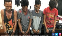 Razia Preman di Kayuagung, Polisi Sita 3 Senpira dan Peluru - JPNN.com