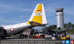 Pesawat TNI AU dan Korsel Angkut Bantuan Kemanusiaan ke Palu - JPNN.com