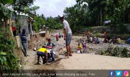 Krueng Putu Meluap, Sejumlah Gampong di Pidie Jaya Banjir - JPNN.com