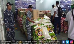 KRI Surabaya-591 Kembali Angkut Bantuan ke Palu - JPNN.com