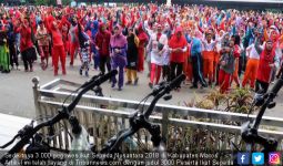 Ribuan Guru Antusias Ikuti Sepeda Nusantara 2018 Etape Maros - JPNN.com