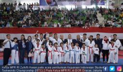 Ketua MPR Membuka Kejuaraan Taekwondo Nasional 2018 - JPNN.com