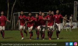 Mantap, Timnas Pelajar Lolos ke Final Bali IFC 2018 - JPNN.com