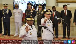 Wan Thamrin dan Rohidin Mersyah Sah jadi Gubernur - JPNN.com