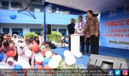 CSR JICT Meresmikan Green Dock School Ke-8 - JPNN.com