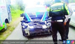 Sopir Minibus Ngantuk, Braaakkk, Kecelakaan Maut - JPNN.com