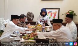 Jokowi Makan Siang Bareng Abah, Ini Menunya - JPNN.com