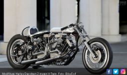 Edan! Modifikasi Harley Davidson Pakai 2 Mesin V-Twin - JPNN.com