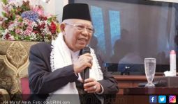 Ma'ruf Amin: Ya Allah, Hilangkanlah Penyakit Arifin Ilham - JPNN.com