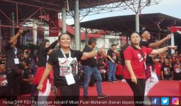 Mbak Puan Goyang Rakornas PDI Perjuangan - JPNN.com