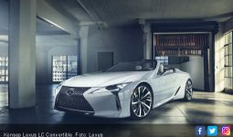 Jelang Debut Dunia, Lexus LC Convertible Mulai Terkuak - JPNN.com