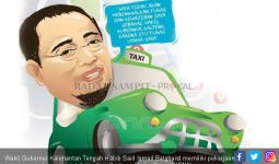 Wagub Kalteng Nyambi Jadi Sopir Taksi Online, Berapa Penghasilannya? - JPNN.com