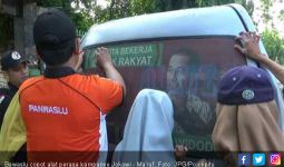 Bawaslu Copot Alat Peraga Kampanye Jokowi - M'aruf - JPNN.com