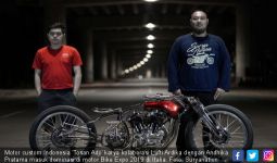 Motor Custom Indonesia Terbaik Ketiga King Motor Bike Expo di Italia - JPNN.com