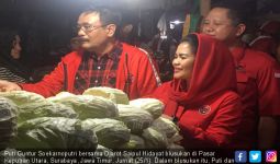 Cek Harga, Cucu Bung Karno Blusukan di Pasar Keputran - JPNN.com