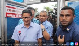 Jenguk Ahmad Dhani, Sandi Berjanji Bakal Rombak UU ITE - JPNN.com