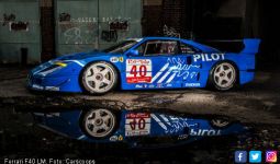 Ferrari F40 LM Versi Balap Dilelang, Si Penakluk Le Mans 24 Hours - JPNN.com