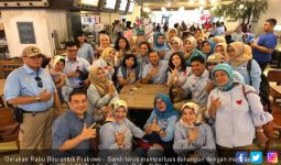 Datangi Mal, Gerakan Rabu Biru Galang Dukungan untuk Prabowo - Sandi - JPNN.com