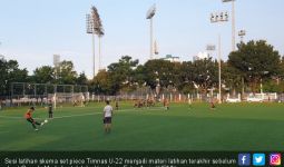 Timnas Indonesia U-22 Matangkan Skema Bola Mati di Sesi Latihan Terakhir - JPNN.com