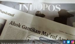 Indopos Tak Menduga Berita 'Ahok Gantikan Ma'ruf Amin?' jadi Masalah Buat TKN - JPNN.com