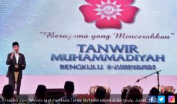 Buka Tanwir di Bengkulu, Presiden Jokowi Banggakan Muhammadiyah - JPNN.com