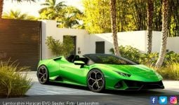 Sensasi Melesat Tanpa Atap di Lamborghini Huracan EVO Spyder - JPNN.com