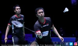Pukul Ganda Terbaik Tiongkok, Ahsan / Hendra Tembus Final Singapore Open 2019 - JPNN.com