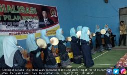 Meriah, Kelompok Rebana Waru Ramaikan Sosialisasi Empat Pilar MPR - JPNN.com