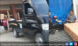 Bea Cukai Lampung Tegah Pengangkutan Rokok Ilegal - JPNN.com