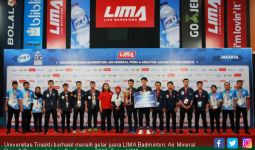 Trisakti Pede Kawinkan Gelar LIMA Badminton Nationals - JPNN.com