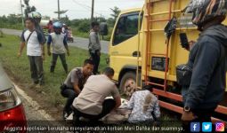 Perempuan Hamil Dua Bulan di Palembang Tewas Ditabrak Truk - JPNN.com