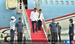 Kunjungi NTB, Jokowi Disambut #LombokTotalJokowiAmin - JPNN.com
