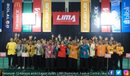 13 Kampus Ramaikan LIMA Badminton CJYC 2019 - JPNN.com
