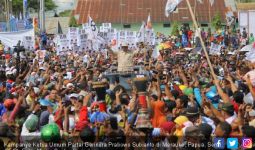 Berkampanye di Merauke, Prabowo Bercerita soal Jelajah Rawa - JPNN.com