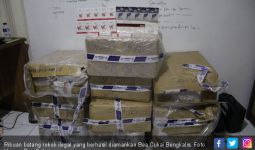 Bea Cukai Bengkalis Gagalkan Penyelundupan 89 Ribu Rokok Ilegal - JPNN.com