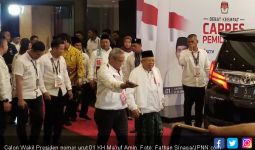 Kiai Ma'ruf Puji Penampilan Jokowi Saat Berdebat dengan Prabowo - JPNN.com