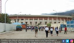 Jokowi Senang Melihat Stadion Bola Papua Bangkit - JPNN.com