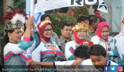 Ibu Negara Lepas Peserta Lomba Lari Kartini Run 2019 - JPNN.com