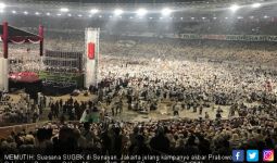 Prabowo - Sandi Sapa Pendukung, SUGBK Bergemuruh - JPNN.com