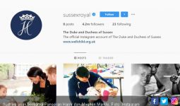 Akun Instagram Pangeran Harry dan Markle Pecahkan Rekor Paus Fransiskus - JPNN.com