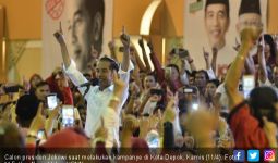 Jokowi Semangati Pendukungnya di Depok agar Prabowo Keok - JPNN.com
