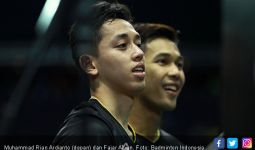 8 Besar Ganda Putra Singapore Open 2019: Minions vs Fajar / Rian - JPNN.com