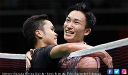 Ini Penyebab Ginting Kalah dari Kento Momota di Final Singapore Open 2019 - JPNN.com