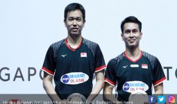 Ahsan / Hendra Bersyukur Bisa jadi Runner-up Singapore Open 2019 - JPNN.com