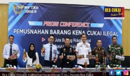 Bea Cukai Sidoarjo Musnahkan Belasan Juta Batang Rokok Ilegal - JPNN.com