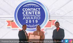 Bank BJB Raih Penghargaan Contact Center Service Excellent Award 2019 - JPNN.com