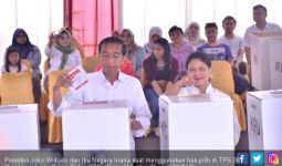 Pak Jokowi Merasa Plong setelah Tiga Menit di Bilik Suara - JPNN.com