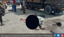 Sepasang Kekasih Tewas Dilindas Truk di Bypass Bandarlampung - JPNN.com