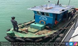 Personel KRI Krait Tangkap Kapal Tugboat di Perairan Durian, Nih Alasannya - JPNN.com