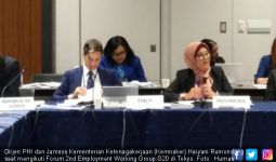 Indonesia Jelaskan Upaya Atasi Kesenjangan Gender di Tempat Kerja di Forum G-20 - JPNN.com